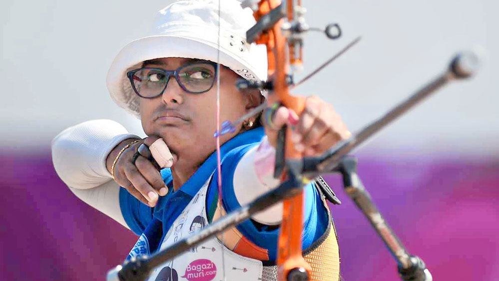 ছন্দে: দু’বছর পরে বিশ্বকাপে নেমে দারুণ শুরু করলেন দীপিকারা।