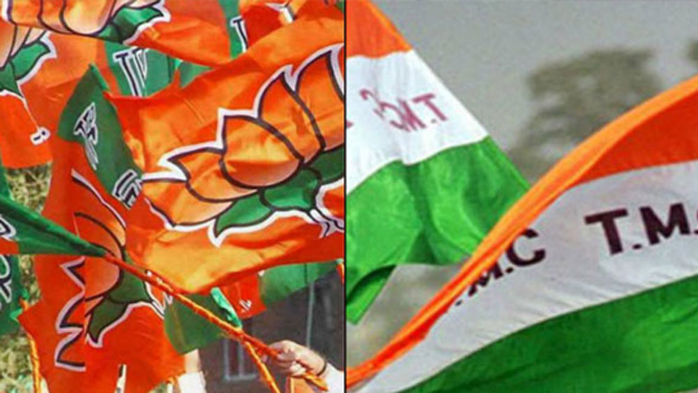 West Bengal Election 2021: BJP workers allegedly attacked on TMC leader house in Bolpur dgtld