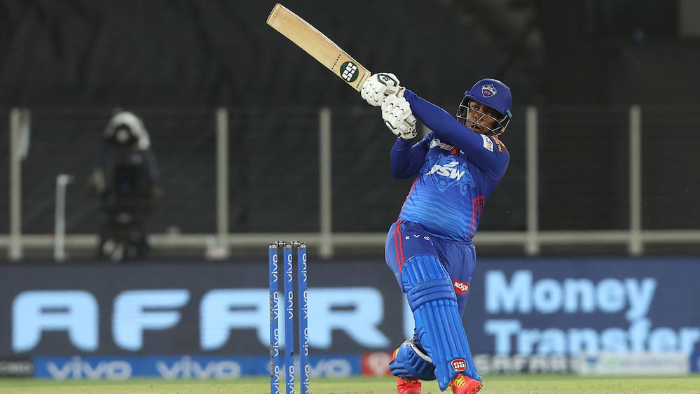 অদম্য লড়াই। কিন্তু জলে গেল শিমরন হেটমায়ারের অপরাজিত অর্ধ শতরান। ছবি - টুইটার। 