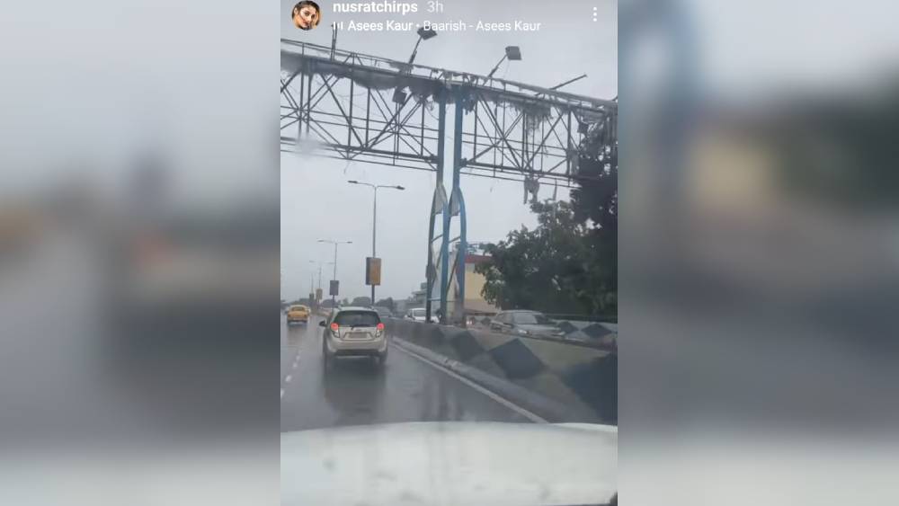 নুসরতের ইনস্টাগ্রাম স্টোরি