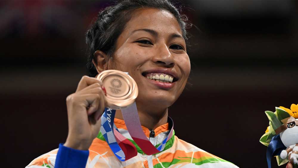 এরপর পদক আসে বক্সিংয়ে। ৪ অগস্ট মহিলাদের ওয়েল্টারওয়েট বিভাগে ব্রোঞ্জ জেতেন লভলিনা বড়গোহাঁই।