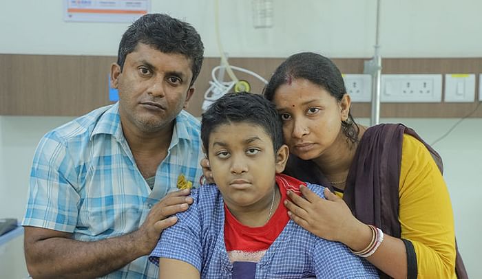 মা-বাবার সঙ্গে শ্রেহান