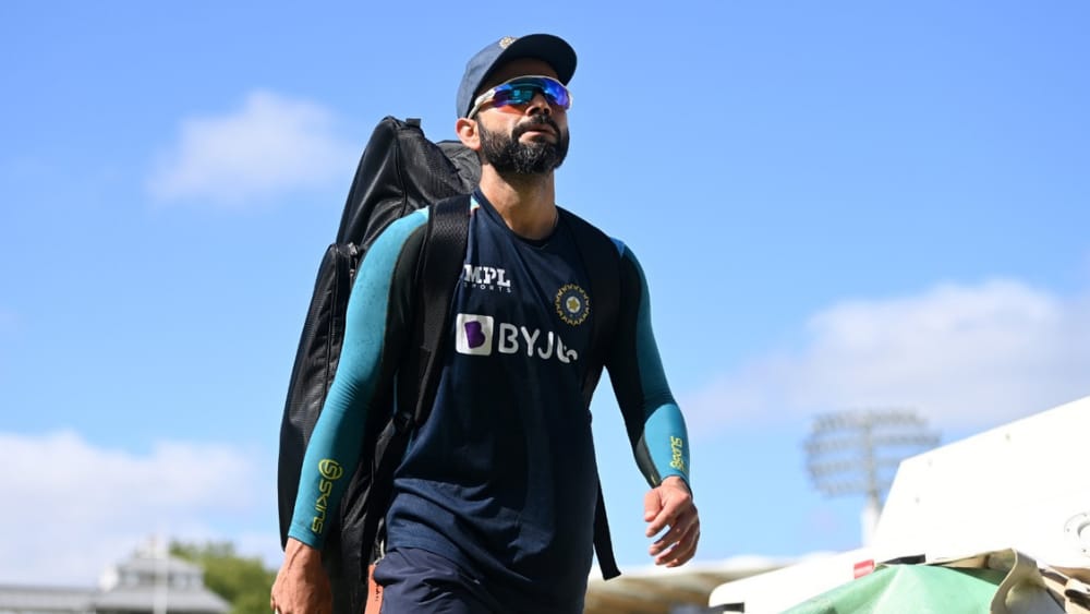 মাঠে বিরাট কোহলী। ছবি - বিসিসিআই 