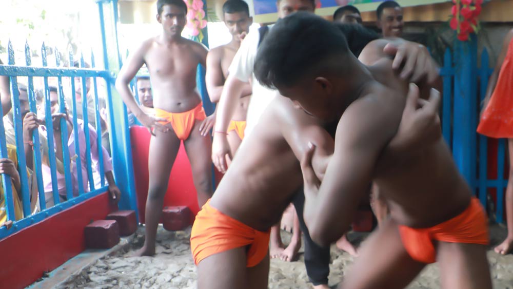 Kolkata obeserves Wrestling festival every year on the day of Nag Panchami dgtls