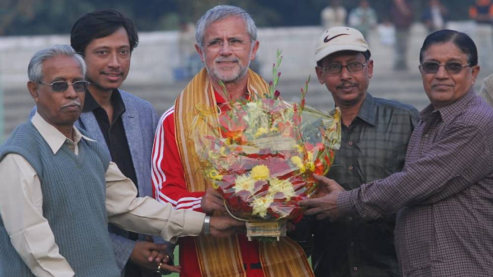 কলকাতায় মুলারের সংবর্ধনা 