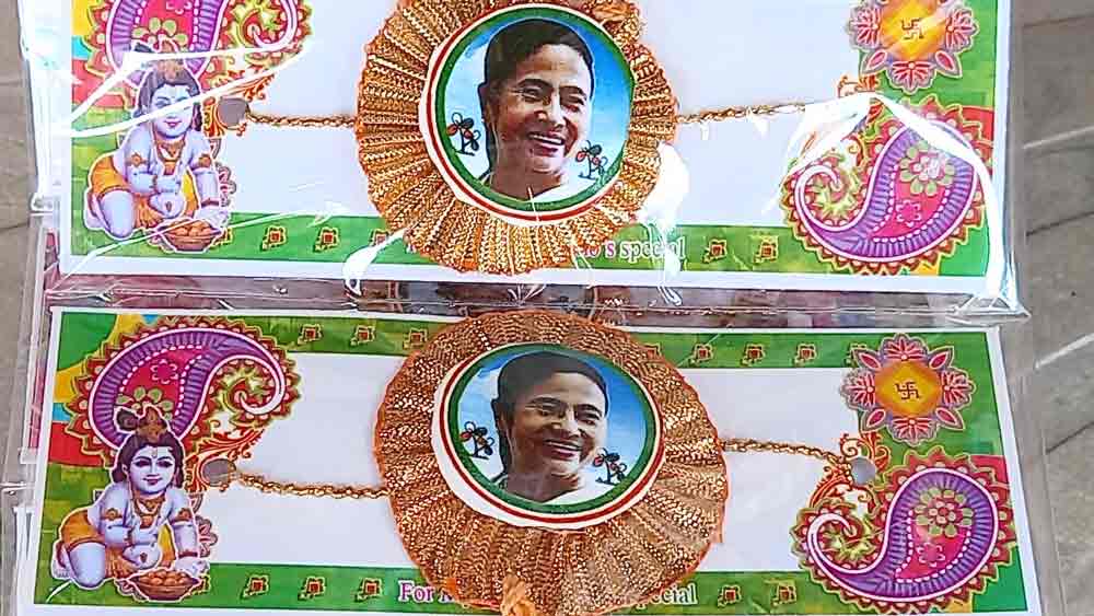 Image of Mamata Banerjee on Rakhi is a new trend for this year