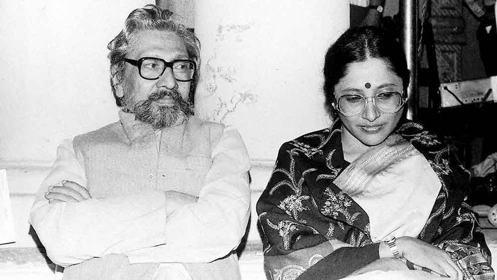 পিতা-পুত্রী: ‘চাঁদ বণিকের পালা’-র শ্রুতি-সংস্করণ কন্যা শাঁওলী মিত্রর সঙ্গেই করেছিলেন তিনি