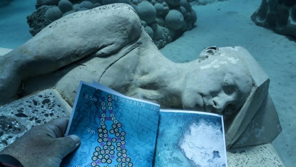 এর আগে ২০০৬ সালে বিশ্বের প্রথম জলের নীচে ভাস্কর্য পার্ক তৈরি করেছিলেন এই শিল্পী। সেটি ক্যারিবিয়ান সমুদ্রে গ্রেনাডার কাছে অবস্থিত।