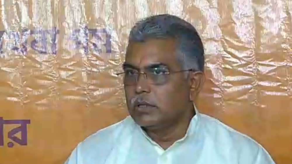 উপ-নির্বাচন এখনই চায় না বিজেপি। স্পষ্ট বলছেন দিলীপ ঘোষ।