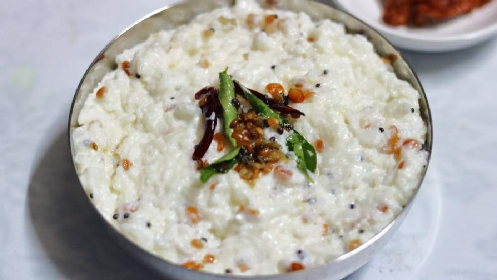 দই ভাত।