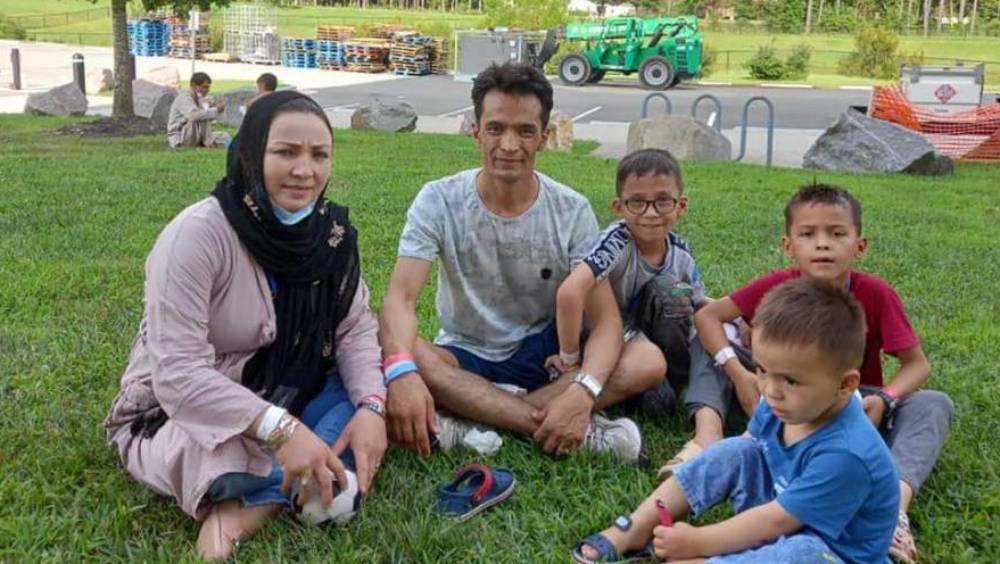 এখন ভার্জিনিয়ায় আমেরিকার সেনাঘাঁটিতে। ছবি- টুইটারের সৌজন্যে।