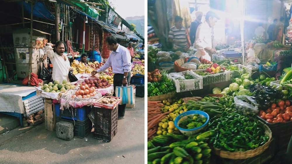 ভবানীপুরে আশুতোষ মুখোপাধ্যায় রোড সংলগ্ন এলাকায় বিস্তৃত জায়গা জুড়ে বসে এই বাজার। বাজারের বেশ কিছুটা অংশ ছাউনির নীচে। আবার কিছু দোকানি বসেন খোলা আকাশের নিচেই। ভোর থেকে গভীর রাত অবধি শতাব্দীপ্রাচীন এই বাজারে চলে বিকিকিনি