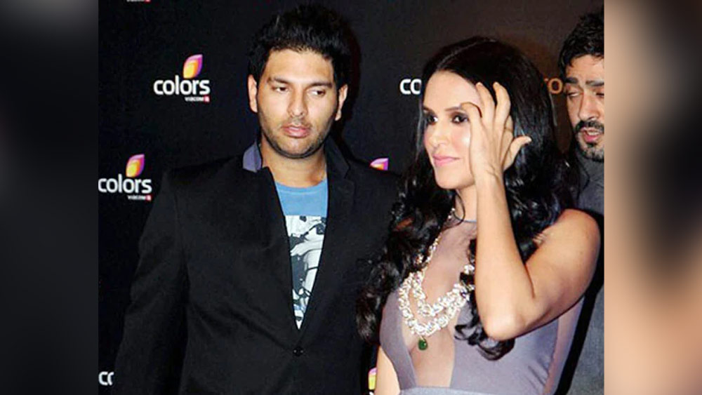 বিষেন সিংহ বেদির ছেলে অভিনেতা অঙ্গদ বেদির স্ত্রী নেহা ধুপিয়ার সঙ্গেও জড়িয়েছিল যুবরাজের নাম। ২০১৪ সালে দু’জনের ডেটিং করার খবর প্রকাশ করে সংবাদমাধ্যম।