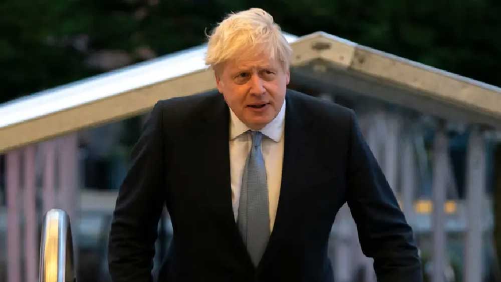 ব্রিটেনের প্রধানমন্ত্রী বরিস জনসন।