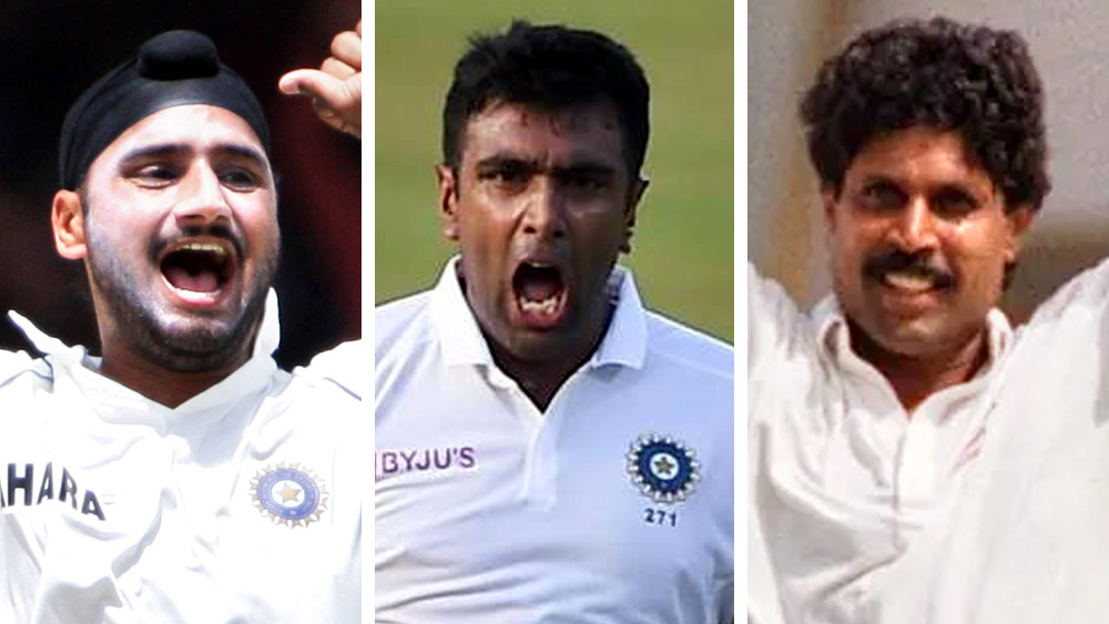 নিউজিল্যান্ডের বিরুদ্ধে হরভজন সিংহকে টপকে গিয়েছেন রবিচন্দ্রন অশ্বিন। দক্ষিণ আফ্রিকার বিরুদ্ধে সুযোগ রয়েছে কপিল দেবকে টপকে যাওয়ার। 