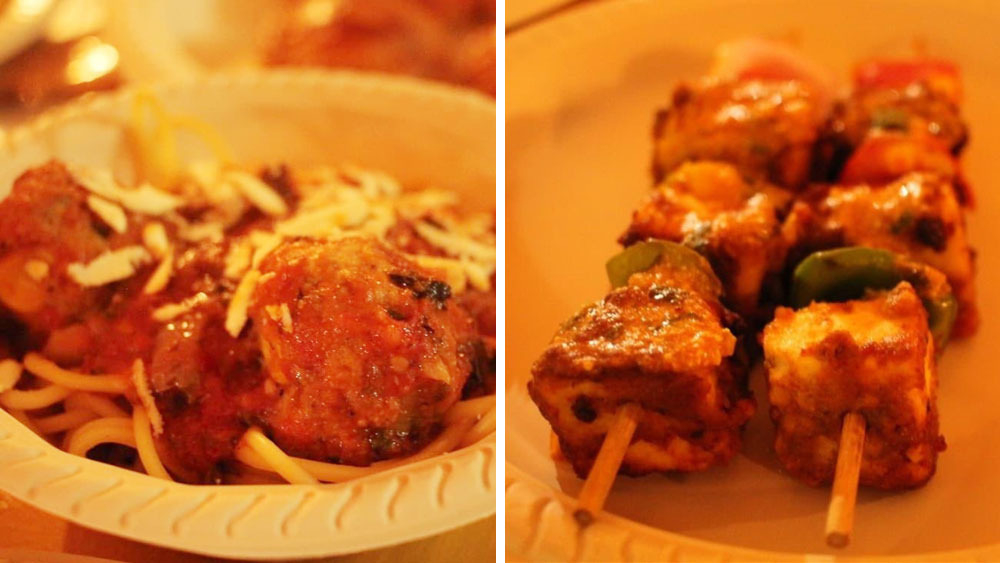 বাঙালি খাবারের পাশে আছে কন্টিনেন্টাল পদও।