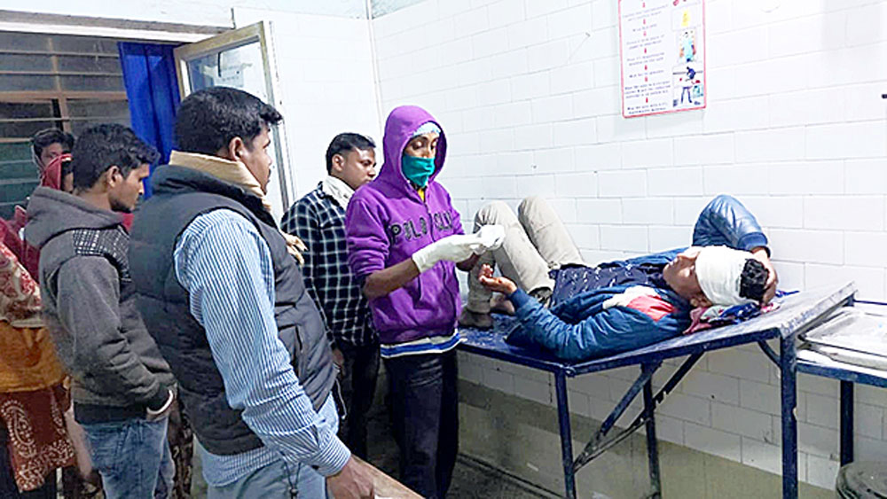 Political clash in Basanti