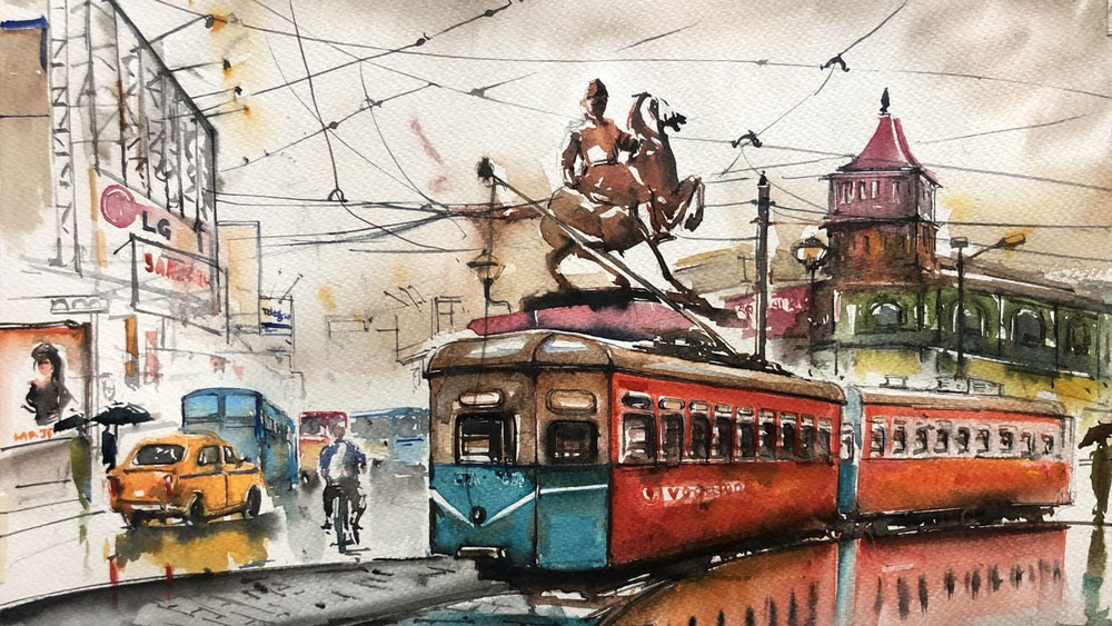 ৬। ১৭৭৩ খ্রিস্টাব্দে প্রয়াত হন শোভারাম। কিন্তু কলকাতার সঙ্গে তিনি এবং তাঁর সময় মিলেমিশে গিয়েছে বরাবরের মতো। এখন যেখানে শোভাবাজার রাজবাড়ি, তার পূর্ব দিকে শোভারাম বসাকের একটি বাগান এবং চাষের জমি ছিল। সেই জমিতে যা ফলত, সে সব বিক্রি হত স্থানীয় এলাকাতেই। ক্রমে পুরো এলাকারই নাম হয়ে যায় শোভাবাজার।