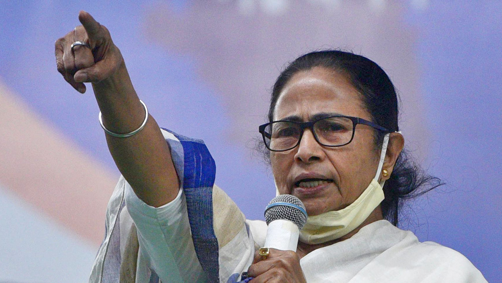 Women not safe in BJP, alleges Mamata