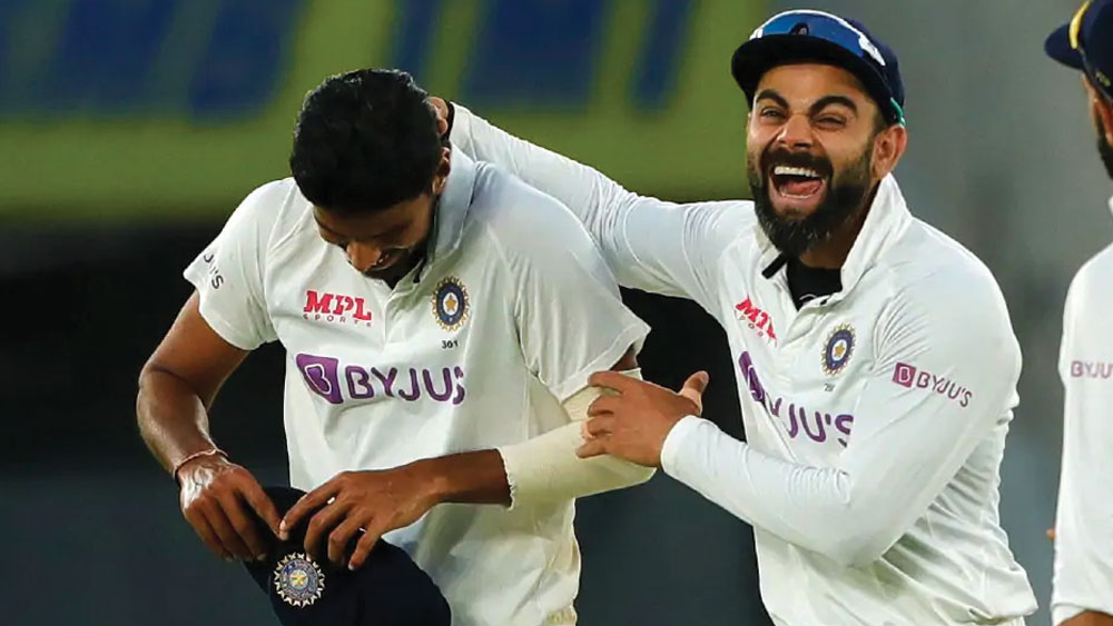 ২০২১ সালে ইংল্যান্ড টেস্ট হারল ২ দিনে। ম্যাচ জিতে বিরাট বলেন, “এত তাড়াতাড়ি সব কিছু ঘটতে কখনও দেখিনি।” ভারত দ্বিতীয় বার ২ দিনে টেস্ট জিতলেও বিরাটের এমন অভিজ্ঞতা প্রথম বার।