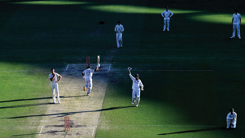 পন্থ, সাইনিদের জয়ের মুহূর্তে হতবাক হ্যাজেলউড, পেন, স্মিথরা।