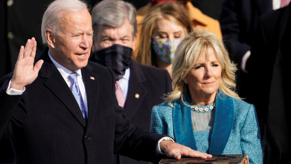 অনেক ক্ষতের উপশম, অনেক কিছু গড়া, অনেক পাওয়ার বাকি আছে, শপথ নিয়ে বললেন বাইডেন