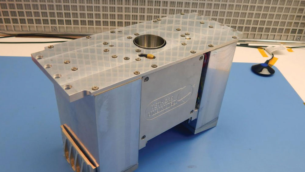 এই সেই ‘হাইড্রস হার্ডওয়্যার’। যা মহাকাশে জল ভেঙে তৈরি করবে জ্বালানি হাইড্রোজেন ও অক্সিজেন গ্যাস। ছবি- নাসার সৌজন্যে।