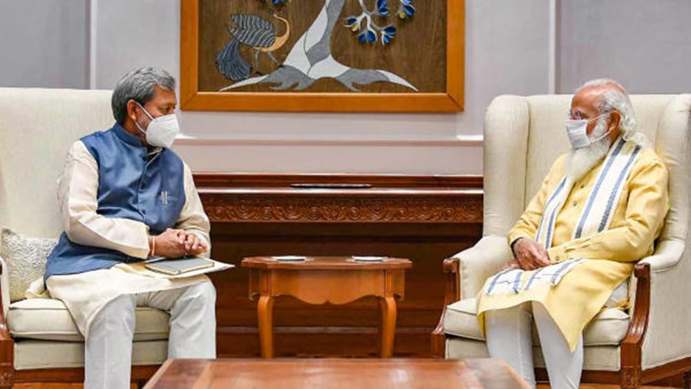 জুন মাসে প্রধানমন্ত্রীর সঙ্গে বৈঠক করেছিলেন তীরথ।