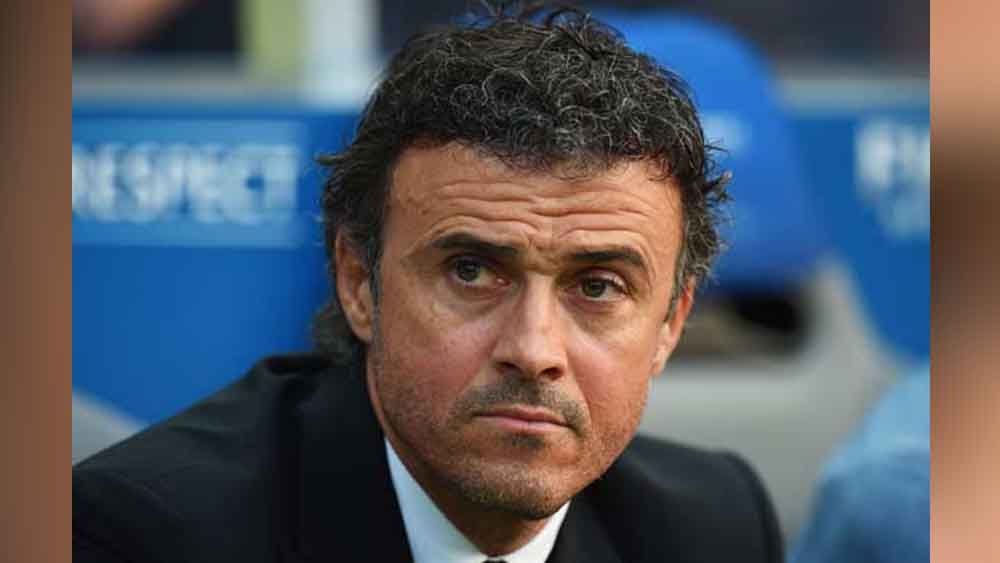 স্প্যানিশ কোচ লুইস এনরিকে।