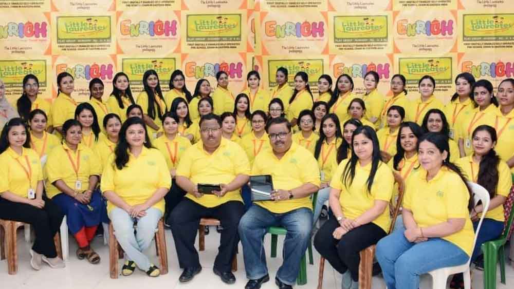 তমাল-তিমিরের গোটা ফ্যাকাল্টি। নিজস্ব চিত্র।