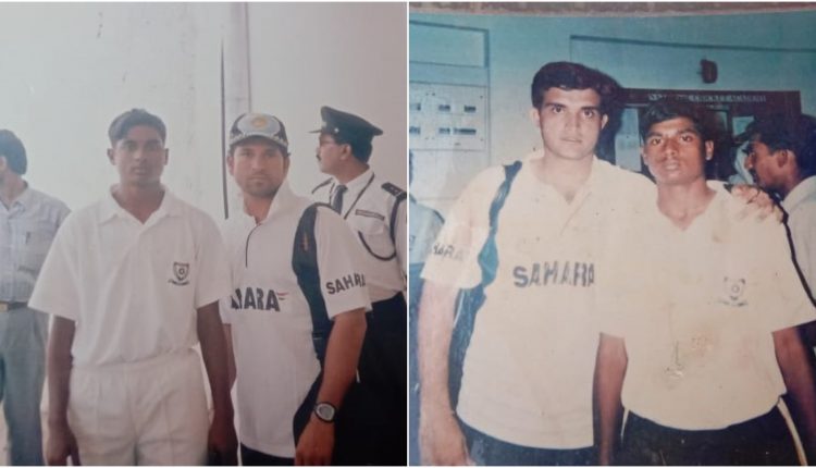 সচিন এবং সৌরভের সঙ্গে প্রকাশ।