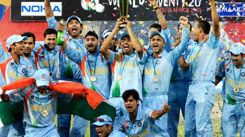 ২০০৭ সালে ভারতের টি২০ বিশ্বকাপ জয়।