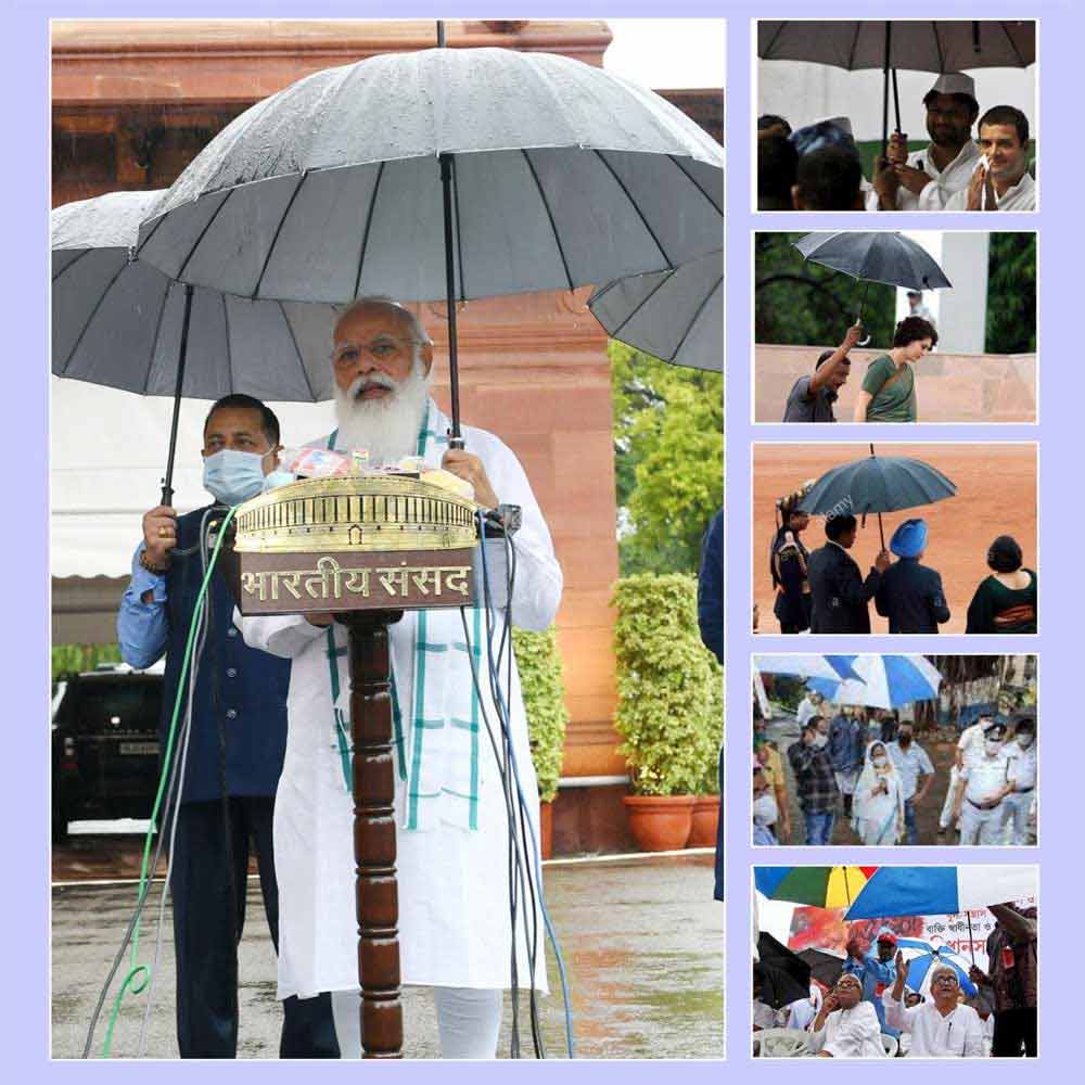 বিজেপি নেতা অনির্বাণ গঙ্গোপাধ্যায়ের পোস্ট করা ছবির কোলাজ।