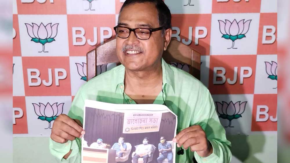 উদয়ন তোলাবাজি করছেন, রসিদ প্রকাশ করে অভিযোগ বিজেপি বিধায়ক মিহিরের