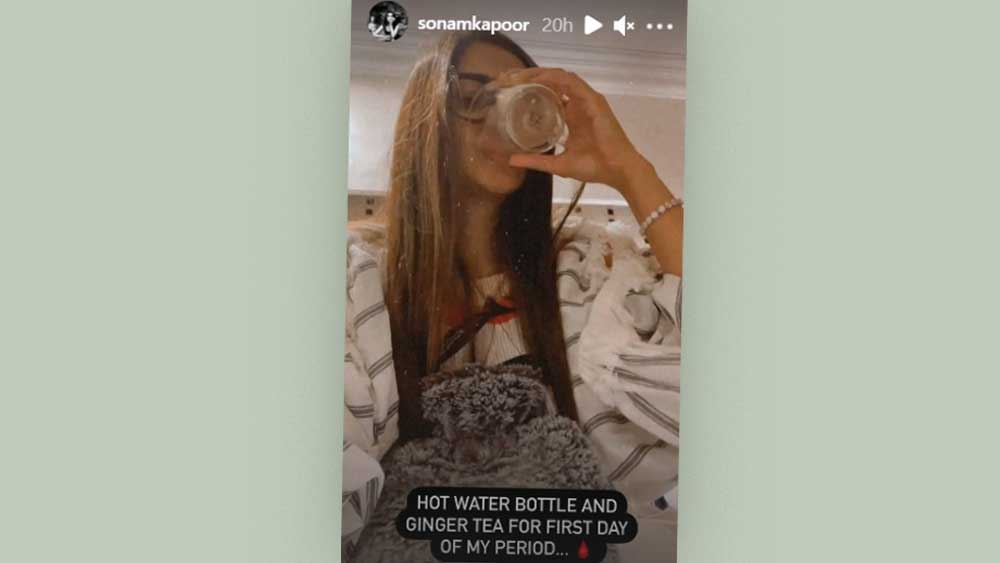 সোনম কপূরের ইনস্টাগ্রাম স্টোরি