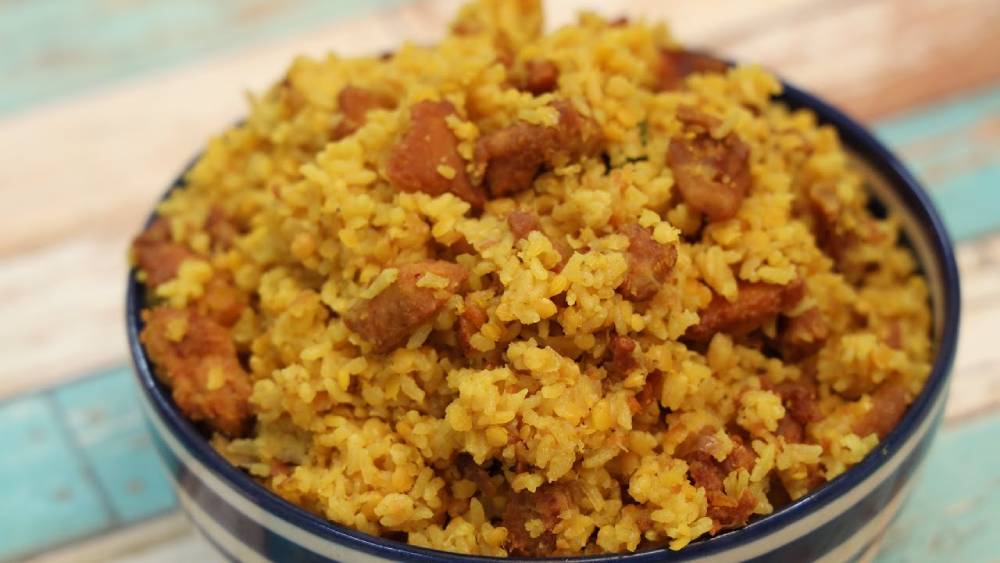 আমিষ খিচুড়ি।