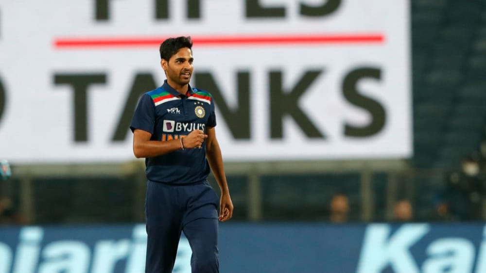 ফের নজর কাড়লেন ভুবনেশ্বর কুমার। ছবি - টুইটার 