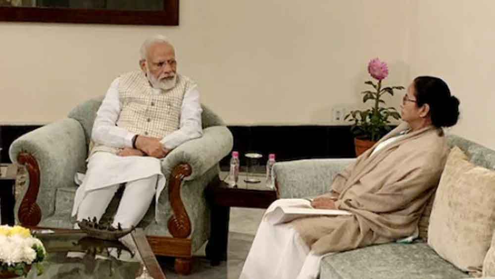 মোদী-মমতা বৈঠক সরাসরি: প্রধানমন্ত্রীর বাসভবনে পৌঁছে গেলেন মুখ্যমন্ত্রী