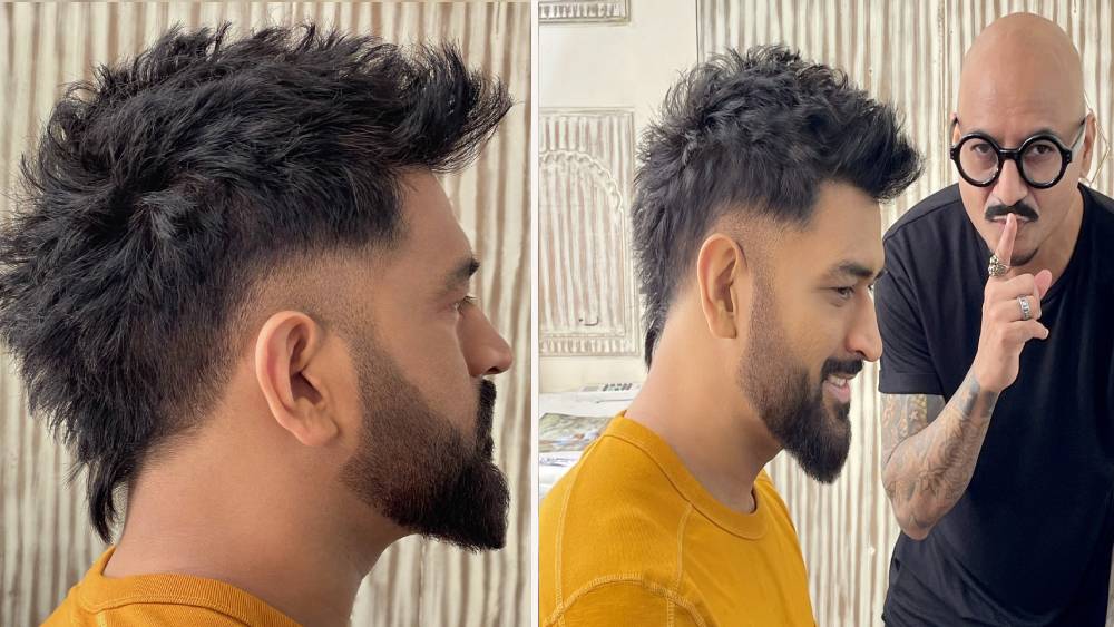 ধোনি ও হেয়ার ড্রেসার আলিম হাকিম