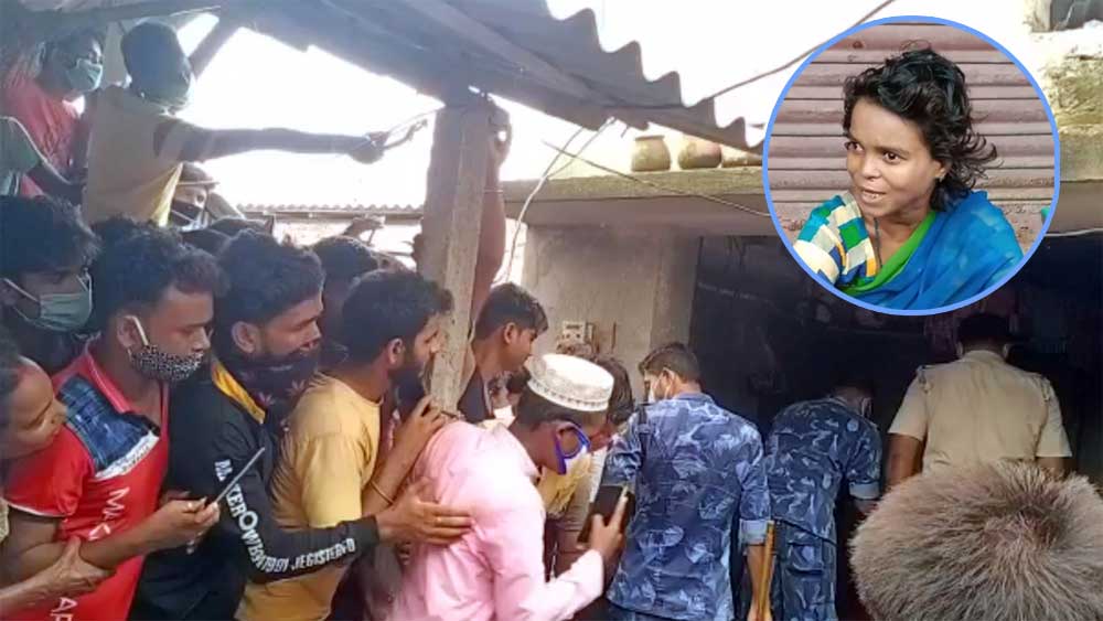 এই ঘটনায় শিউরে উঠেছেন স্থানীয়রা। (ইনসেটে) মেয়েকে খুনে অভিযুক্ত সাগরিকা পাত্র।