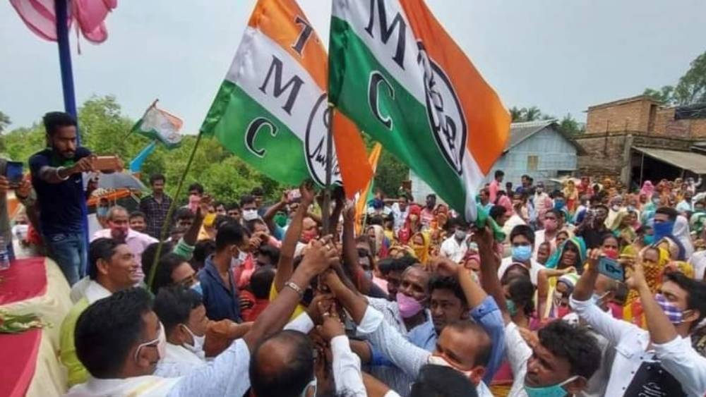 TMC claims 2 thousand BJP workers join their party at Kultali dgtld