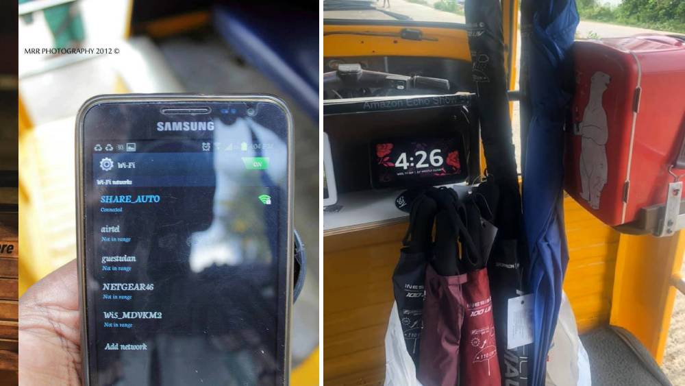 আন্না জানিয়েছেন, প্রথমে অটোর পিছনের আসনে শুধু খবরের কাগজ রাখতেন। এখন তাঁর ক্রেতারা চাইলে বর্ষায় ছাতাও ‘ধার’ নিতে পারেন অটো থেকে। আন্নার কথায়, ‘‘চেন্নাইয়ে আবহাওয়ার কোনও বিশ্বাস নেই। যখন তখন বৃষ্টি। যাত্রীদের দেখতাম অটো থেকে নেমে ভিজে ভিজে অফিস যাচ্ছেন। তাঁদের কথা ভেবেই ছাতার স্ট্যান্ড রেখেছি অটোতে। চাইলে এখান থেকে ছাতা নিয়ে সাময়িক অসুবিধা মেটাতে পারেন যাত্রীরা।’’