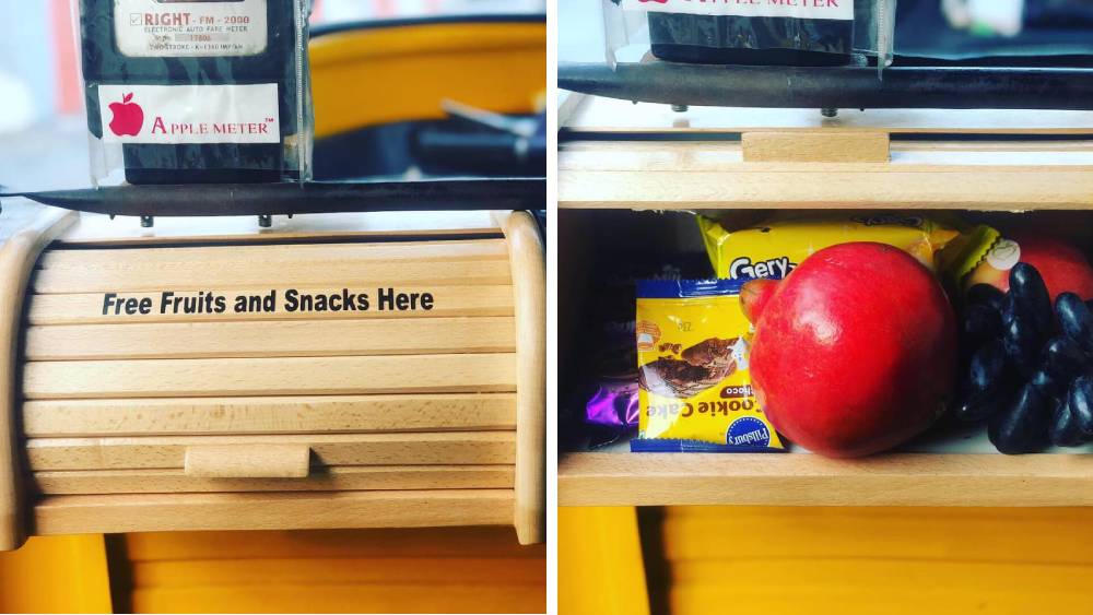 যাত্রীদের কথা ভেবেই ল্যাপটপ, ওয়াই-ফাই, খাবারের ব্যবস্থাও। আন্না জানিয়েছেন, এক বার এক যাত্রীকে ল্যাপটপের জন্য আফশোস করতে দেখেছিলেন। তাঁর প্রয়োজন মেটাতে না পেরে খারাপ লেগেছিল আন্নার। সেই থেকে অটোতে ল্যাপটপ এবং ট্যাবলেট রাখেন তিনি। ইন্টারনেট না পেয়ে সমস্যায় পড়তে দেখেছিলেন এক দম্পতিকে। অটোতে ওয়াইফাই চালু করার ভাবনাও সেখান থেকেই। এমনকি বাড়িতে থেকে না খেয়ে আসা যাত্রীদের অনুযোগও শুনতেন মাঝে মধ্যেই। তারপর থেকেই অটোয় ফল, খাবার, কফি এমনকি ডাবের জল রাখার ব্যবস্থাও করেন আন্না। স্কুলফেরৎ শিশুদের জন্য থাকে চিপস-চকোলেটও।