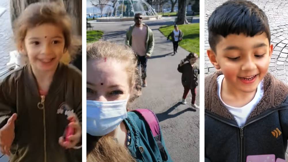 আপাতত জেনেভাতেই দুই সন্তান আর  স্ত্রীকে নিয়ে থাকেন  রাজ। 