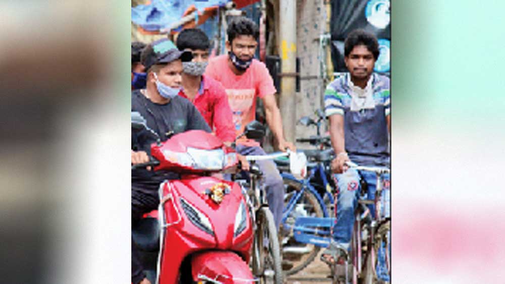 Coronavirus in West Bengal: administration is getting anxious for bikers