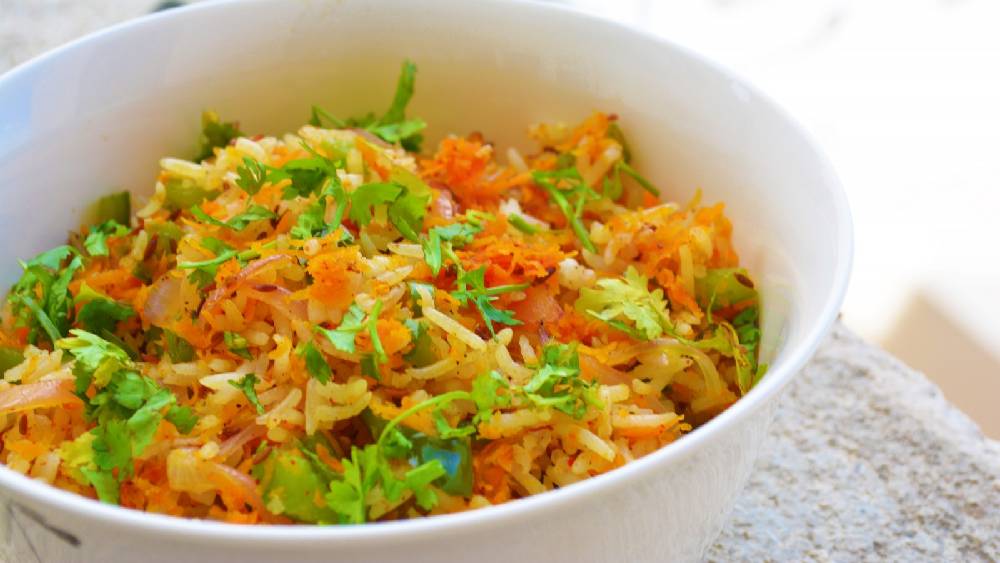 ক্যারট-এগ রাইস