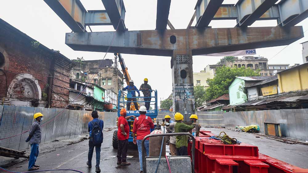 Dismantling work of Posta Flyover started from 15th June 2021 dgtl