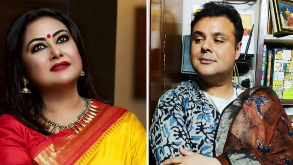 গায়িকা ঋদ্ধি বন্দোপাধ্যায় এবং বাচিক শিল্পী সুজয়প্রসাদ চট্টোপাধ্যায়