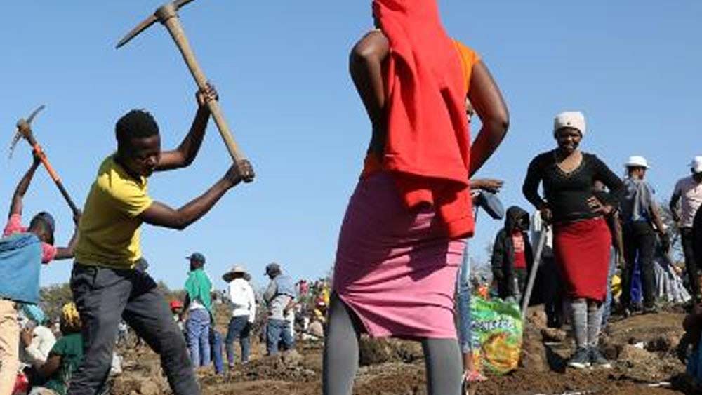 তাঁদের বিশ্বাস ওই এলাকায় মাটির নীচে হিরে লুকিয়ে রয়েছে। কিন্তু মাটি খুঁড়ে কোয়ার্জ ছাড়া আর কিছুর সন্ধান এখনও মেলেনি।