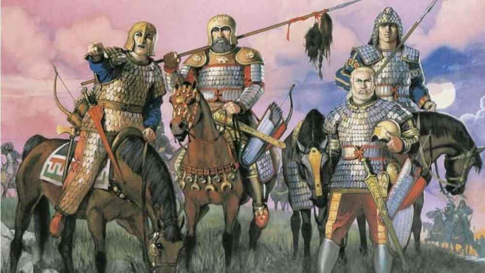 প্রকৃতিগত যোদ্ধা এবং যাযাবর জাতি এই সিথিয়ানসরা মোঙ্গলদের পূর্বপুরুষ। খ্রিস্টপূর্ব নবম শতাব্দী থেকে খ্রিস্টপূর্ব দ্বিতীয় শতাব্দী পর্যন্ত তারা ইরানের বাসিন্দা ছিল। একটা সময়ে ইউরেশিয়ার বিস্তীর্ণ এলাকায় দৌরাত্ম্য চলত এই সিথিয়ানসদের। পরে ইউরেশিয়ার একটা বড় অংশের দখল নিয়েছিল মোঙ্গলরা। এসেছিল ভারতেও।